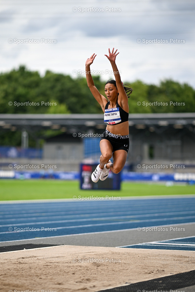 KP1_7052_1 | 21.07.2025, xkaix, Leichtathletik, FISU World University Games 2025 v.l. Ana Valeria Frayre Tapia (Mexiko) - Realisiert mit Pictrs.com