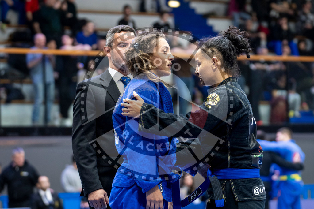 20240121PBB5152-2 | Fighters compete during the second day of the IBJJF European Championship in Paris, France, on January 21, 2024.