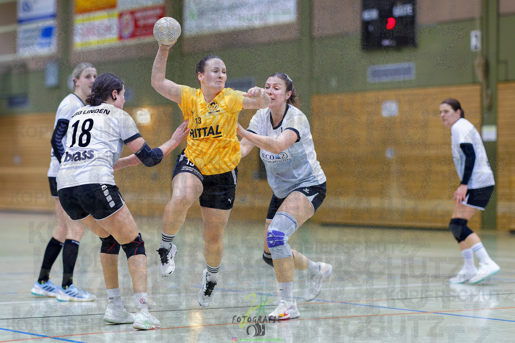 Frauen Oberliga Mitte (HHV); HSG Eibelshausen/Ewersbach - HSG Linden | Frauen Oberliga Mitte (HHV); HSG Eibelshausen/Ewersbach - HSG Linden am 15.11.2025 in Eibelshausen (Holderberghalle)Photo © 2025 - Jörg Heinrich - Realisiert mit Pictrs.com