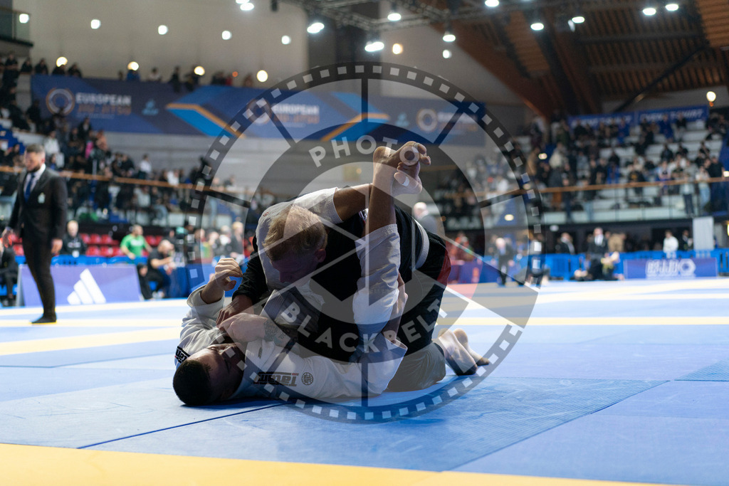 20240119PBB2474 | Fighters compete during the IBJJF European Championship in Paris, France, on January 19, 2024.