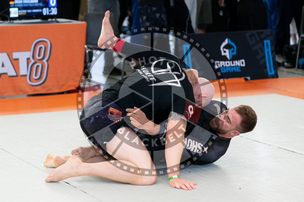 20240915PBB2956 | Athletes compete during the Grappling Industries’ grappling and Brazilian jiu-jitsu competition in Berlin, on September 15, 2024.