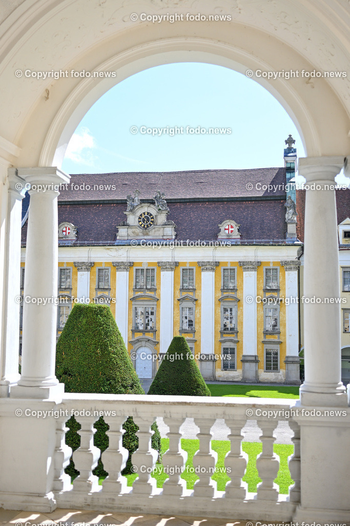 Stift St. Florian_ 08.08.023-40 | 08.08.2023, St. Florian, AUT, Augustiner Chorherrenstift St. Florian, im Bild Augustiner Chorherrenstift St. Florian 