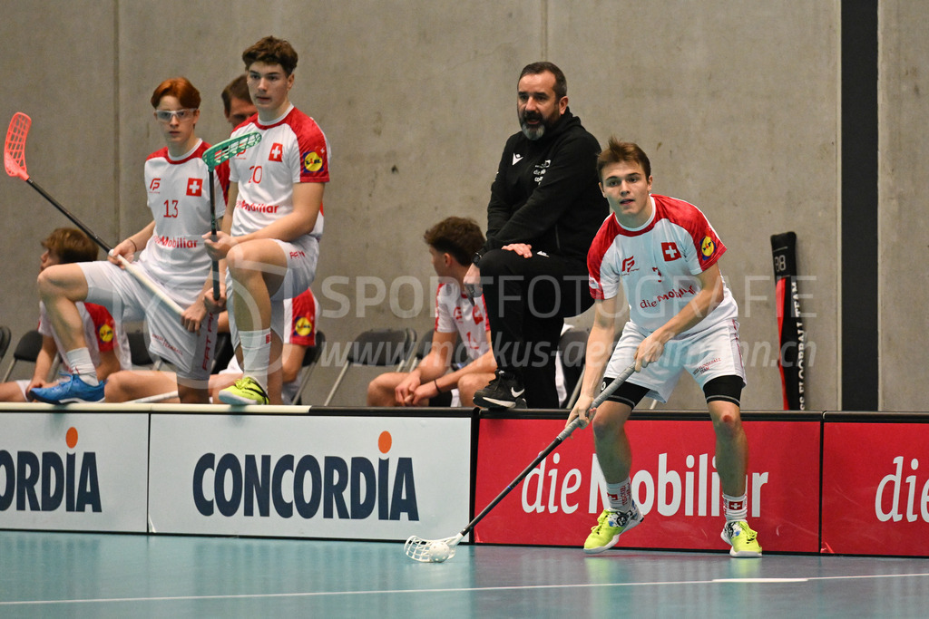 Switzerland B U19 vs Switzerland U19 - 4. February 2024 | Switzerland B U19 vs Switzerland U19
U19 Men International Matches in Switzerland
GoEasy Arena, Siggenthal Station
Switzerland forward #3 Seya Schwarz.
Credit: Markus Aeschimann | <a href="https://www.markus-aeschimann.ch">Sportfotografie Markus Aeschimann</a> | <a href="https://www.instagram.com/sportfotografie.aeschimann">@sportfotografie.aeschimann</a> - Realisiert mit Pictrs.com