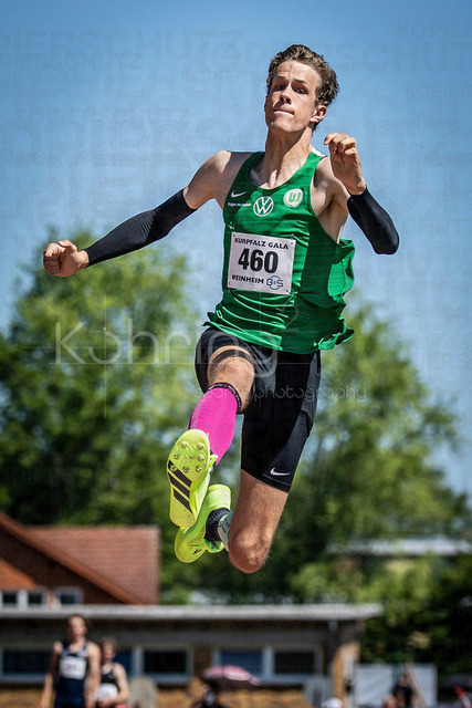 B&amp;S Kurpfalz Gala; Weinheim, 23.05.2026 | WEINHEIM, GERMANY - MAY 24: Julian Karsten (GER/VfL Wolfsburg) during the B&amp;S Kurpfalz Gala am 23.05.2026 at the  Sepp-Herberger-Stadium in Weinheim (Baden-Wuerttemberg / Germany).