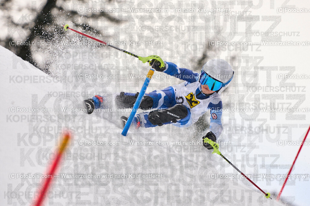 ALP3744_KinderCup-SL_STMK_Strallegg_Suppan Tim | Raiffeisen KINDERCUP Alpin, SLALOM auf der JogllandStreif in Strallegg am So 23. Februar 2025. Veranstaller: Steirischer Skiverband (5000). Skiunion Strallegg (5197).