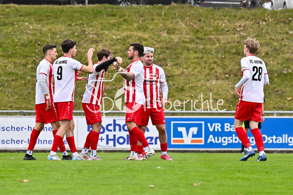 FC Affing - BC Aichach | Jubel nach 1-1