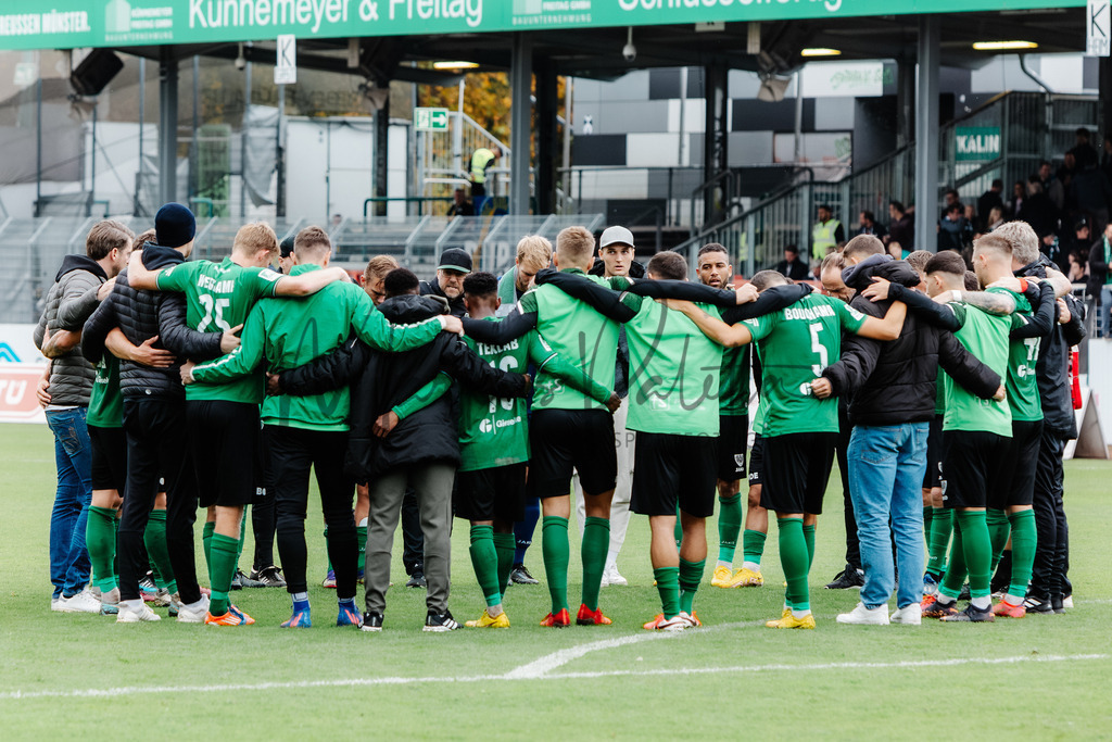 Regionalliga West, Saison 2022/2023, 13. Spieltag: SC Preußen Münster - 1. FC Düren | Regionalliga West, Saison 2022/2023, 13. Spieltag: SC Preußen Münster - 1. FC Düren am 22.10.2022 in Münster (Preußenstadion), Deutschland, Foto: sportfotografie.ms | Markus Paletta - Realisiert mit Pictrs.com