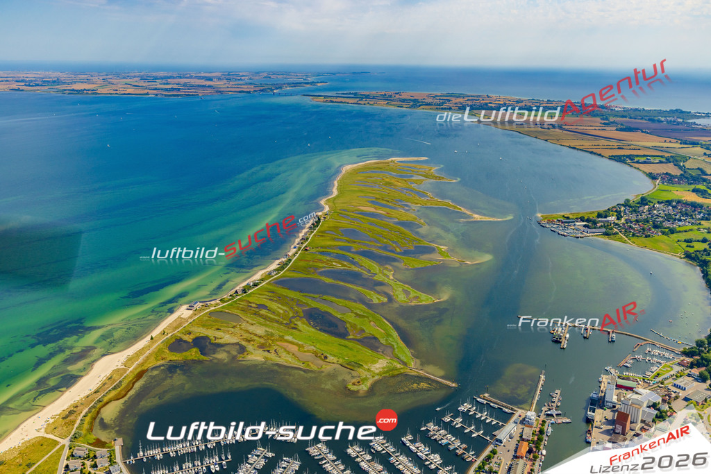 Ostsee Traumlandschaft Heiligenhafen Bild- Das Luftbild wurde 2025 vom UL-Flugzeug heraus erstellt ( keine Drohne bzw. Drohnenaufnahme ) - Hochauflösende Luftaufnahme -Nicht vergleichbar mit Google Maps oder Satelittenbilder- Die Geschenkidee !Mit Lizenz und Bildrechte bestellbar - CC
