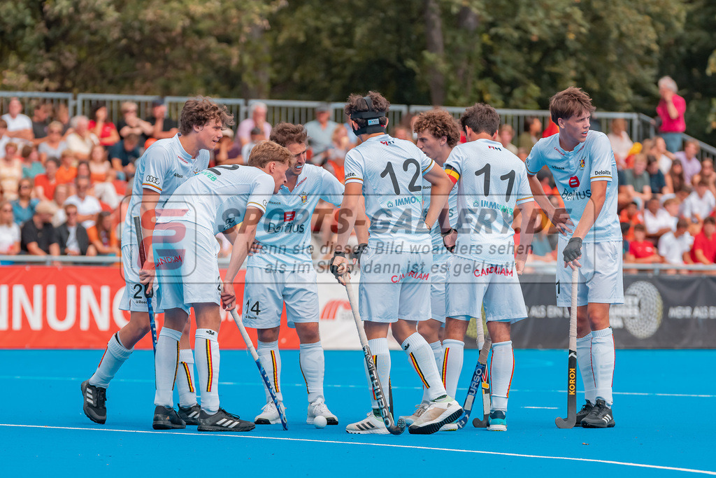 HK_20230715_102294 | Euro Hockey MU18 SF1 Belgium vs Netherlands  Championship Girls &amp; Boys am 15.7.2023 CHTC , Krefeld ,