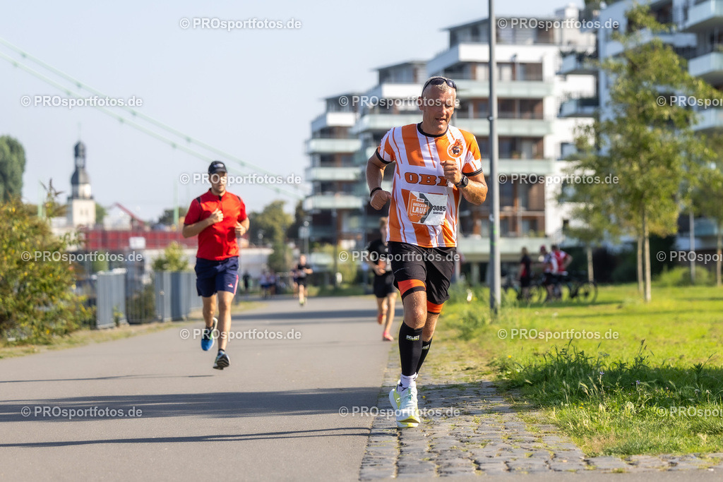 ASV OBI Brueckenlauf 2023 ; 10.09.2023 | Impressionen im Bereich des Katzenbuckels und des Rheinparks; ASV OBI Brueckenlauf 2023  am 10.09.2023 im Bereich Katzenbuckel und Rheinpark in Koeln/Deutschland. Photo: Ulrich Fassbender