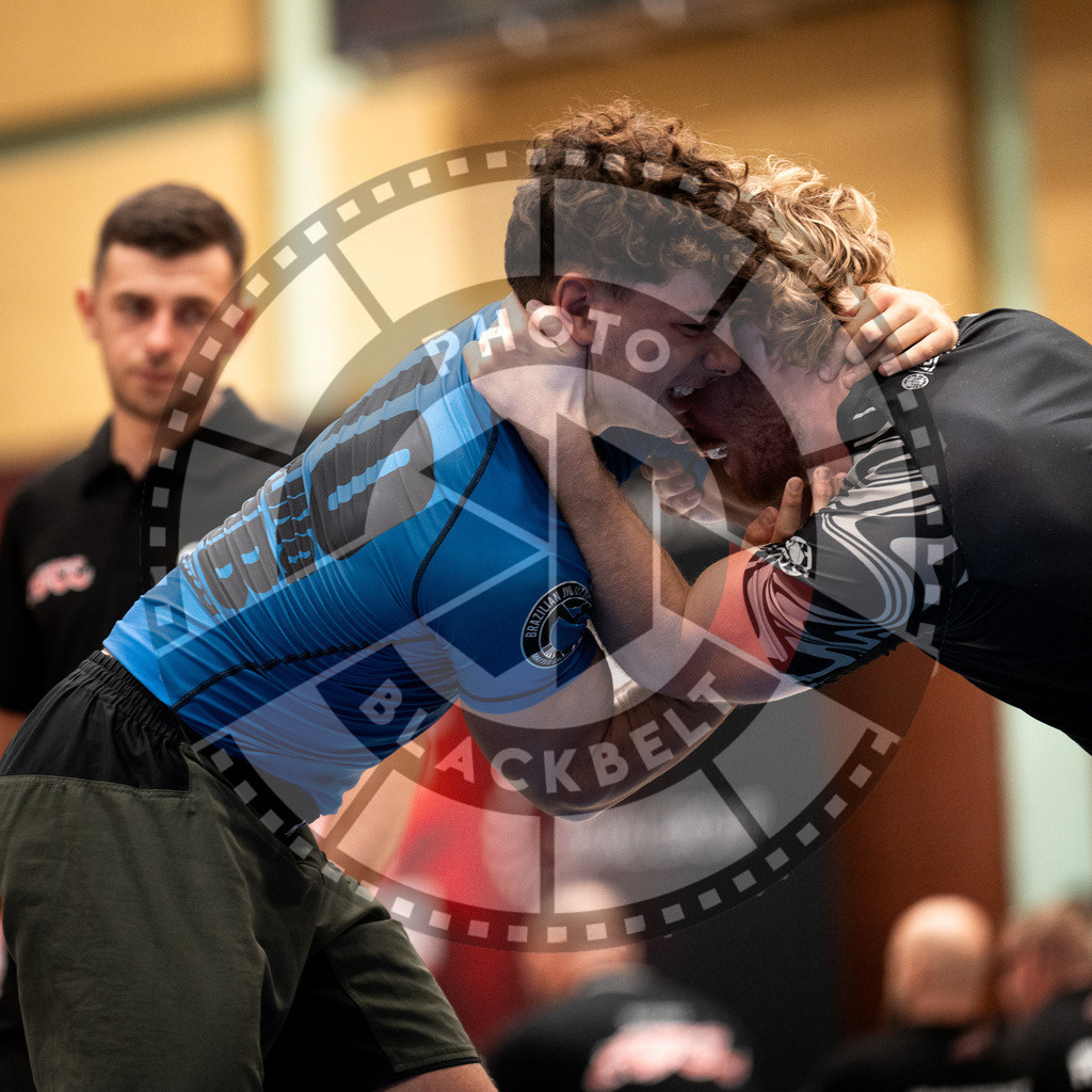 20250906PBB3367 | Fighters compete during the ADCC European Trials  competition in Warsaw, Poland, on September 6, 2025.