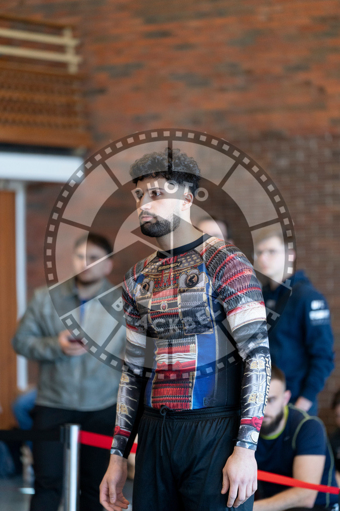 20250329PBB2968 | Fighters compete during the International Luta Livre (ILLCS) Germany IX Spring 2025 Competition spring on March 29, 2025 in Hannover, Germany.© Chiara Dazi