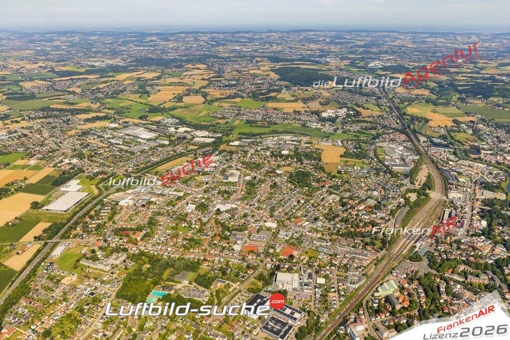 Schöne Luftaufnahme als Geschenk in Radewiger Feldmark Herford - Die Luftbildaufnahme wurde 2025 vom UL-Flugzeug heraus erstellt ( keine Drohne ) - Hochauflösende Luftaufnahme -Nicht vergleichbar mit Google Maps oder Satelittenbilder- Die Geschenkidee !Mit Lizenz und Bildrechte bestellbar