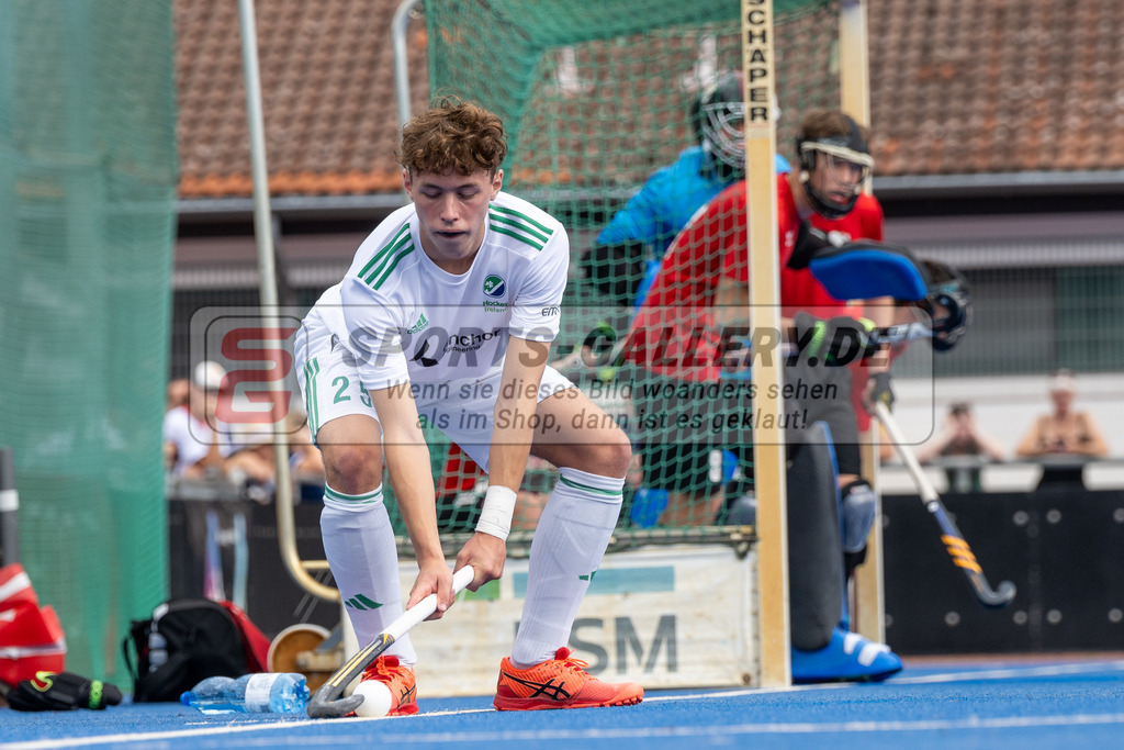 SFE_20230715_0023 | EuroHockey EM U18 Boys Ireland vs Poland am 15.07.2023 in Krefeld (Gerd-Wellen-Hockeyanlage), Photo: Stephan Fehrmann 2023 (Sports-Gallery)