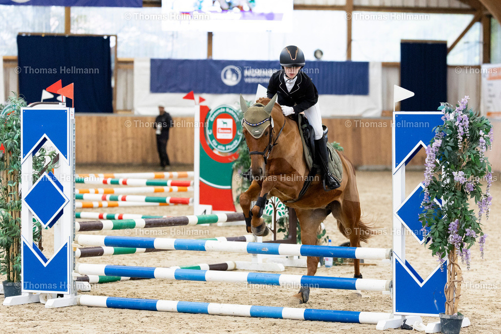 TH_108 Fee Bornschier (GER)_ Valentina 166  _32387 | 108 Fee Bornschier (GER), Valentina 166 &nbsp; beim Reitturnier Guxhagen-Dörnhagen 2025 am 12.10.25 in Dörnhagen, Reit- u. Fahrverein