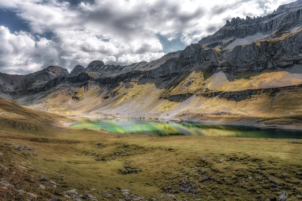 Glattalp im Herbst | Die Glattalp ist ein Traumziel im Bisistal. - Realisiert mit Pictrs.com