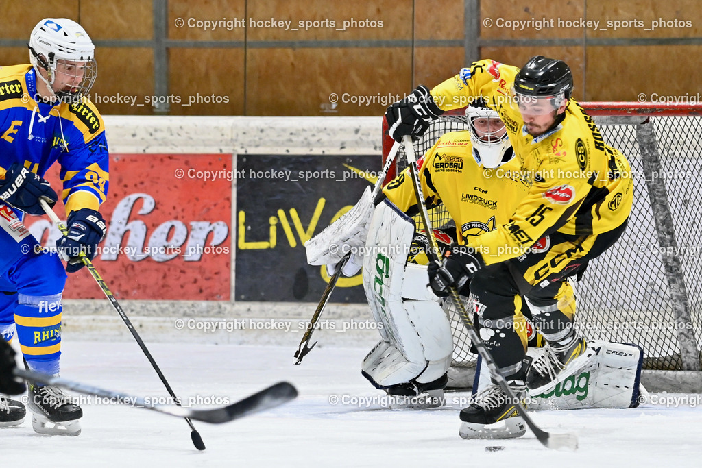 EC Spittal Hornets vs. EHC Althofen 6.1.2024 | #95 Zemasch Marcel, #15 Rossbacher Daniel, #28 Ameisbichler Lukas