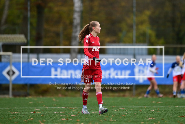 Fußball I Juniorinnen I Saison 2025-2026 I Regionalliga Nord I 7. Spieltag I Hamburger SV U17 - SpVg Aurich U17 I 01878 | Der Sportfotograf. - Realisiert mit Pictrs.com