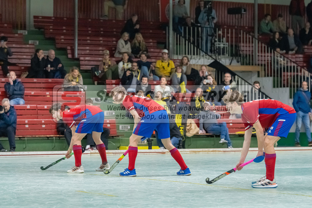 HK_20230305_105903 | Deutsche Meisterschaft MU16 1/2 Finale Mannheimer HC - Harvestehuder THC am 5.3.2023 RWK, Köln ,