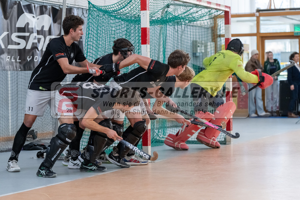 HK_20250202_102441 | 2. Bundesliga Halle Herren Club Raffelberg - Schwarz Weiss Köln am 2.2.2025 Halle am Raffelberg, Duisburg ,