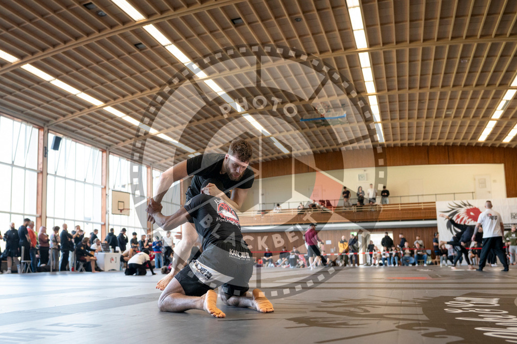 20240309PBB5978 | Fighters compete during the International Luta Livre (ILLCS) Spring Championship in Hannover, Germany, on March 9, 2024.