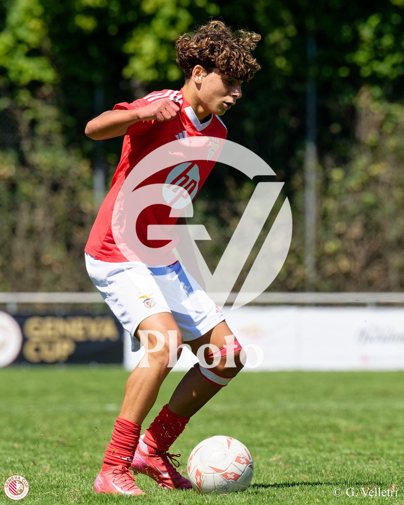 GenevaCup Semi-Final - FC Inter Milan v SL Benfica | during the GenevaCup Semi-Final match between FC Inter Milan and SL Benfica at Stade des Arberes in Meyrin, Switzerland