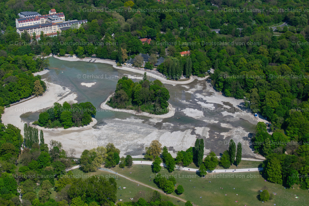 4024854 | Kleinhesseloher See Im Englischen Garten, München