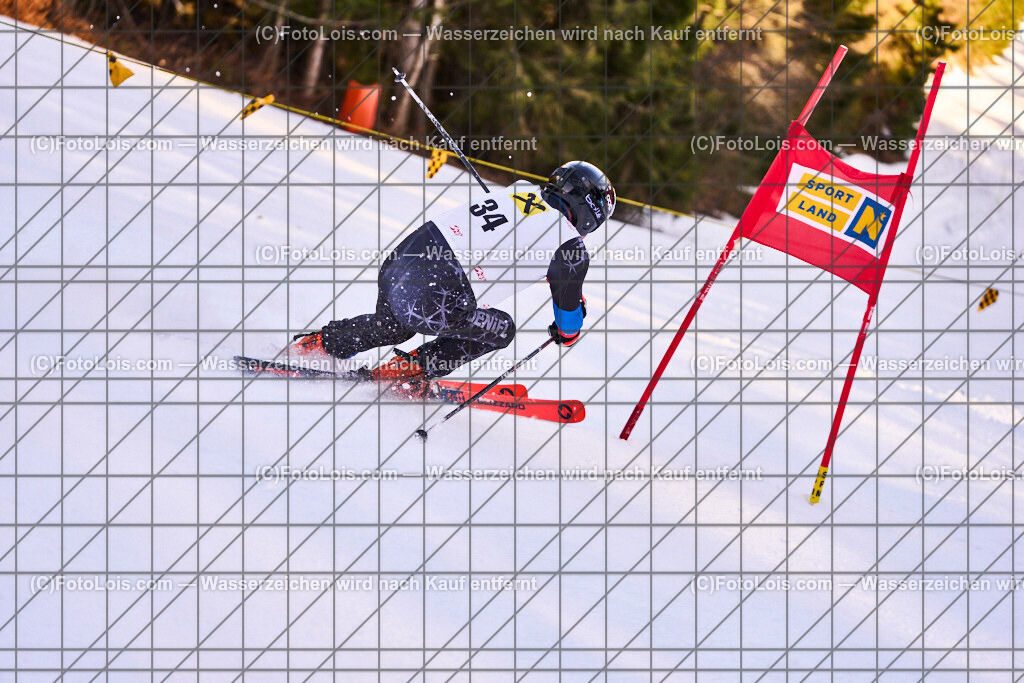 ALP0568_MastersCup-RTL-I_LKHF_Hintersteiner Leopold | NÖ Raiffeisen MastersCup, Jugend - Damen - Herren, Riesentorlauf-Rennen 1 auf der Fuchswaldpiste, durchführender Verein: Schiklub Lackenhof, So 9. Februar 2025.