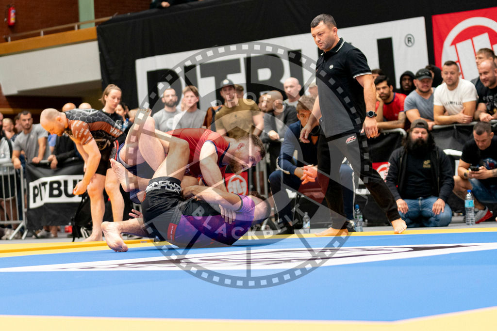 20230916PBB1431 | Fighters compete during the grappling tournement ADCC Trials (European, Middle East and African Championship) in Warsaw, Poland, on September 16, 2023.