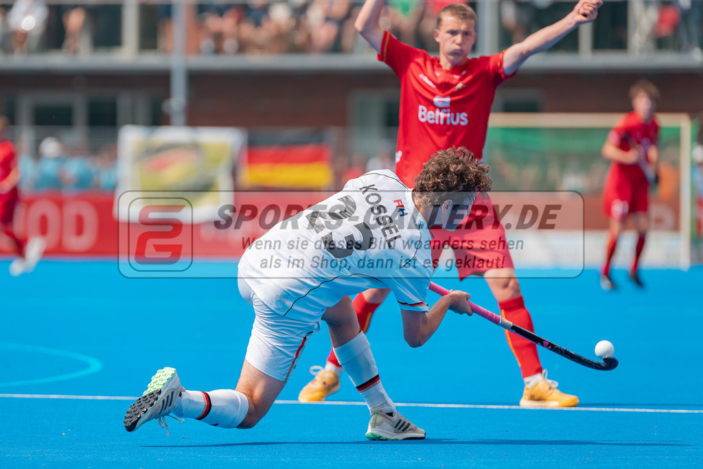 HK_20230716_102909 | Euro Hockey MU18 Boys Finale Belgium vs Germany Championship Girls &amp; Boys am 16.7.2023 CHTC , Krefeld ,