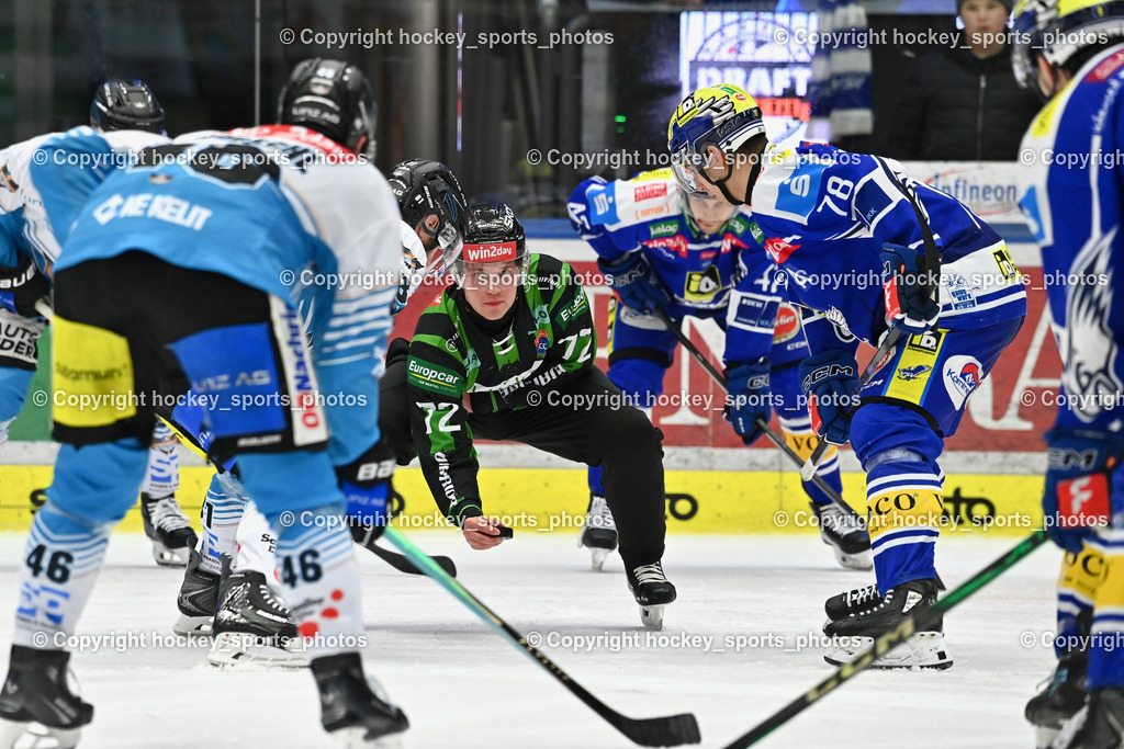 EC IDM WÄRMEPUMPEN VSV vs. Steinbach Black Wings Linz | BEDYNEK SEBASTIAN Referee, #78 Felix Maxa EC VSV, EC IDM WÄRMEPUMPEN VSV vs. Steinbach Black Wings Linz, EC IDM WÄRMEPUMPEN VSV vs. Steinbach Black Wings Linz am 04.03.2026 in Villach (Stadthalle Villach), Austria, (Photo by Bernd Stefan)