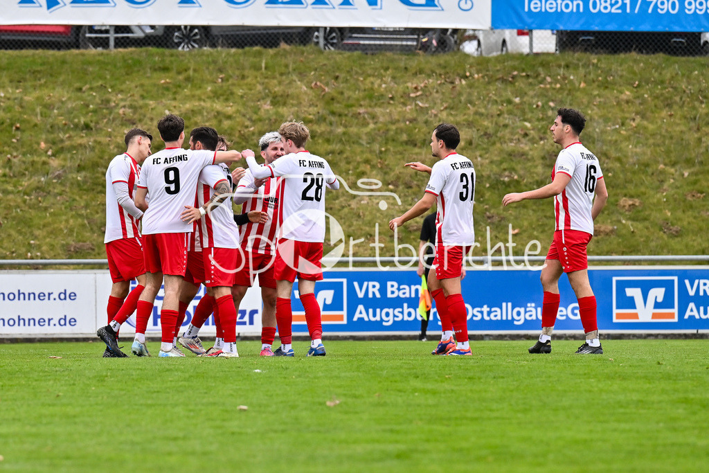 FC Affing - BC Aichach | Jubel nach 1-1