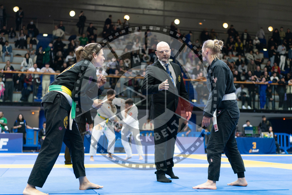 20240119PBB2593 | Fighters compete during the IBJJF European Championship in Paris, France, on January 19, 2024.