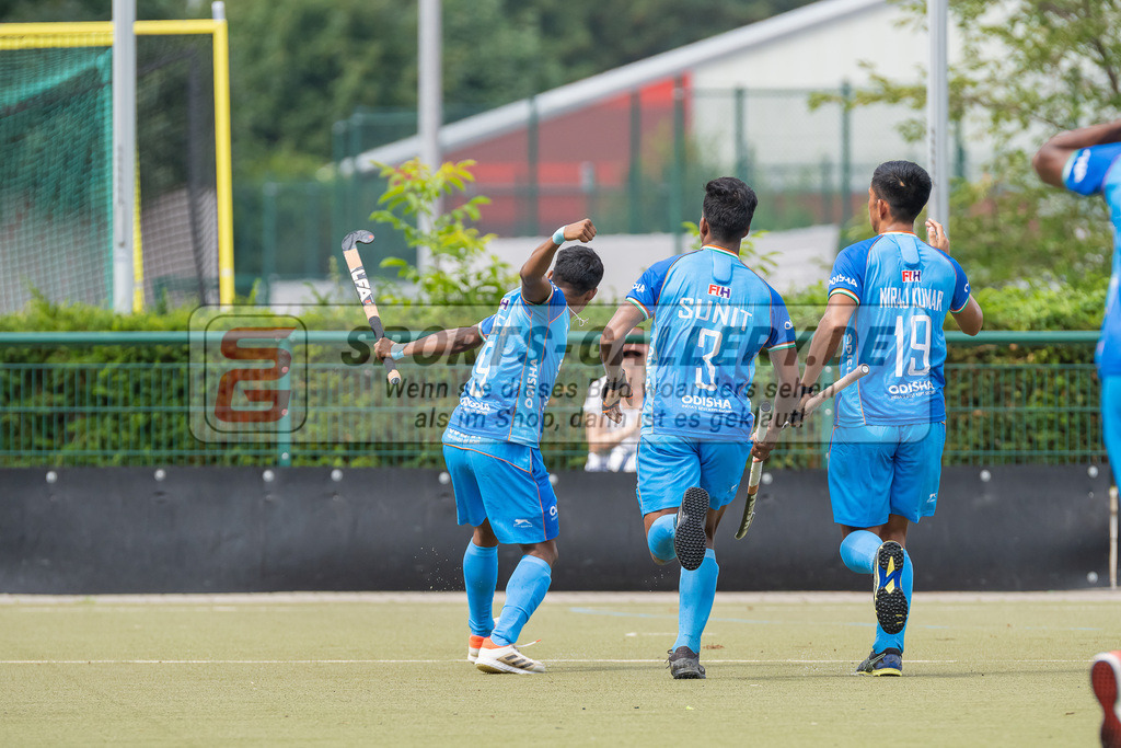 HK_20230822_103693 | 4 Nations Tournament Spiel um Platz 1 ( MU21 ) Indien - Germany am 22.8.2023 DHC Düsseldorf, Düsseldorf ,