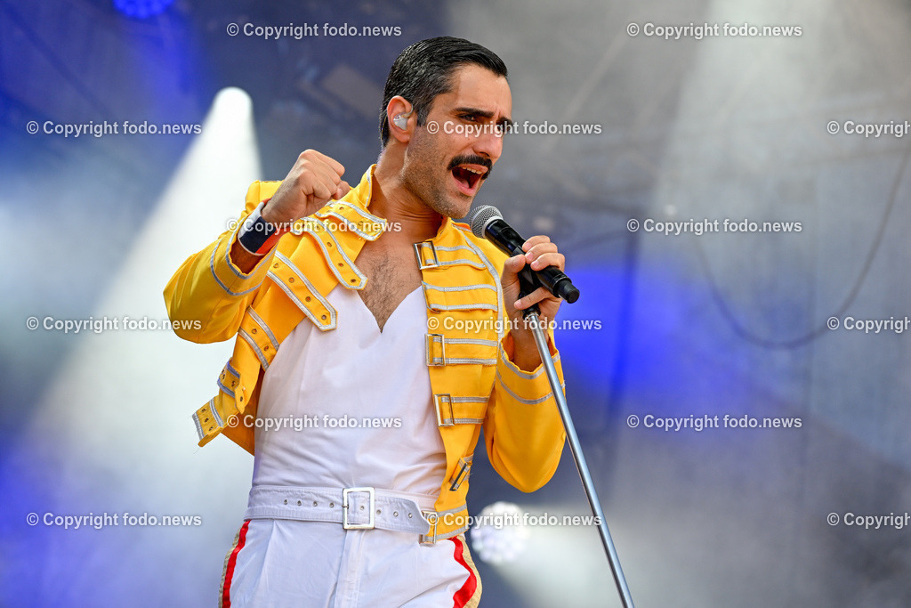 Linzer Kronefest 2023_ 19.08.2023-11 | 19.08.2023, Linzer Kronefest 2023, AUT, im Bild Linzer Kronefest 2023, Hauptbuehne

Break Free - A Tribute to Queen