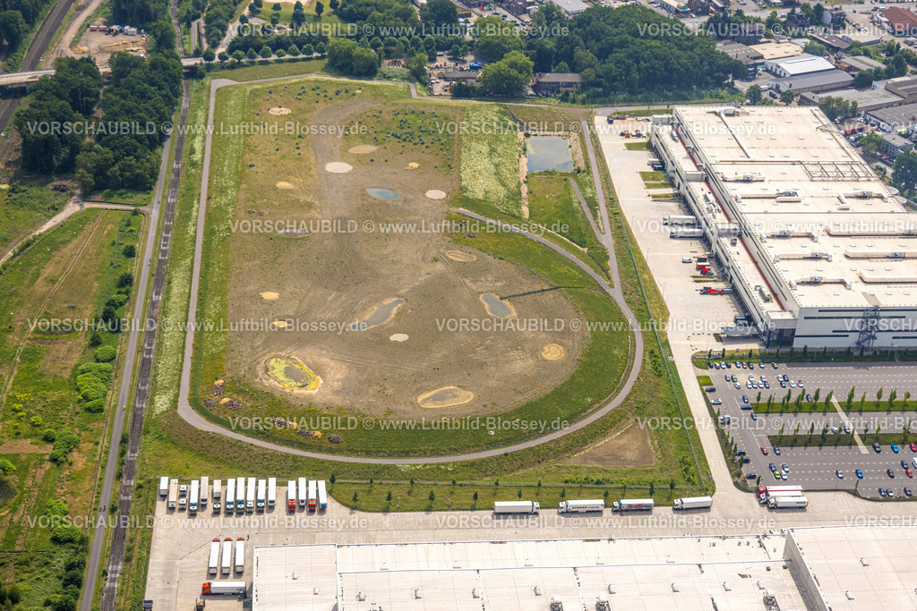 Oberhausen250516828 | Luftbild, Picnic FCA Oberhausen GmbH E-Food-Lager, Baustelle Schwarze Heide,Schwarze Heide, Oberhausen, Ruhrgebiet, Nordrhein-Westfalen, Deutschland