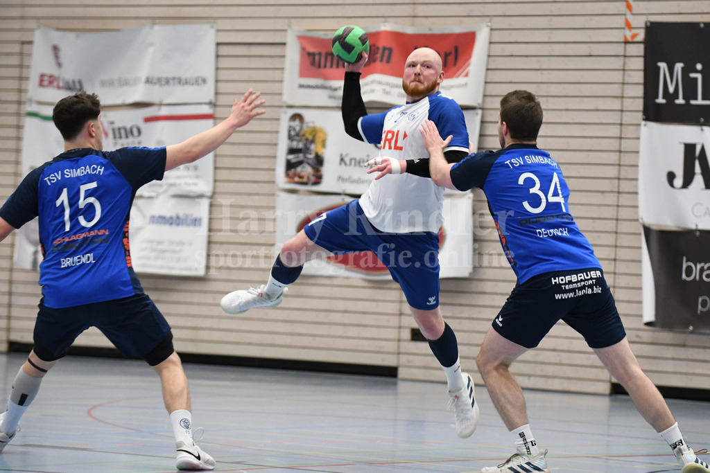 HC Deggendorf : TSV Simbach II   | Michel Poek (HC Deggendorf #27 - Realisiert mit Pictrs.com