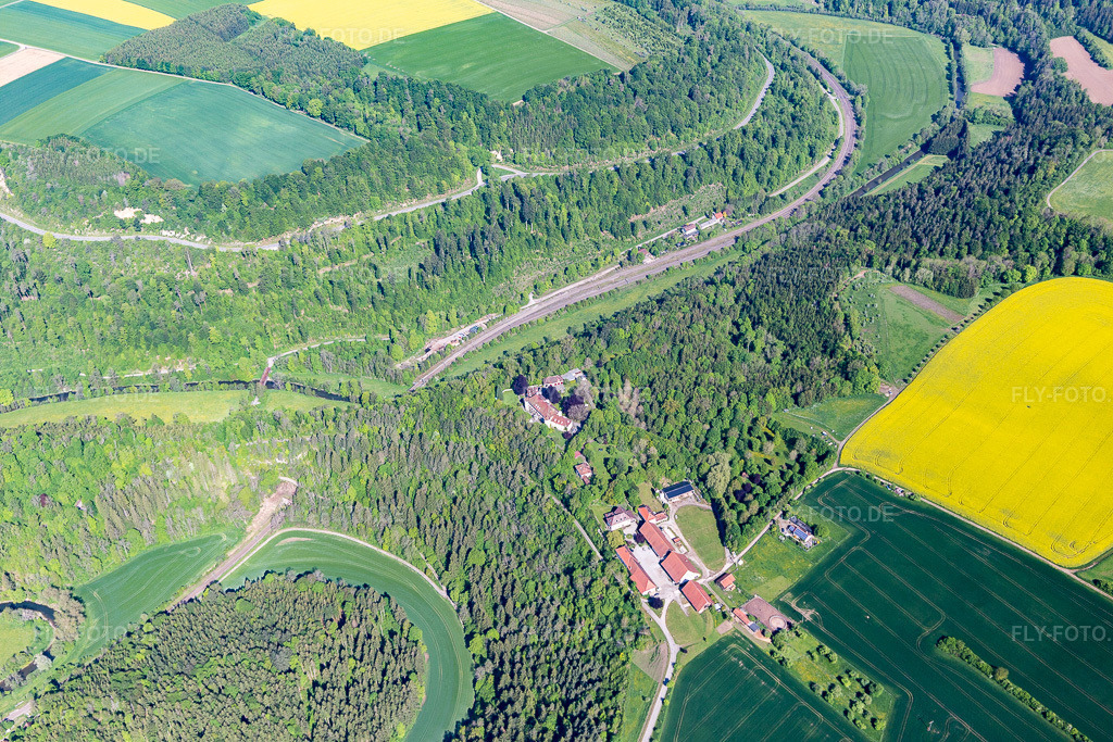 Luftbild: Franz Graf von Bissingen in Dietingen im Bundesland Baden-Württemberg in Deutschland. Foto: IMG_114508.jpg vom 30.05.2019 durch Werner Riehm/FLY-FOTO.de