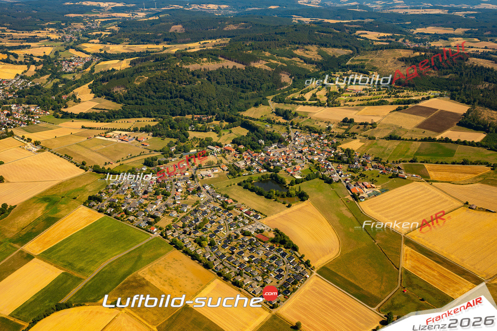 Die Luftaufnahme Hausen - Oberaula wurde 2022 vom Flugzeug aus (keine Drohne) erstellt. Hohe Auflösung -für große Poster und Wandbilder geeignet - Garantiert!