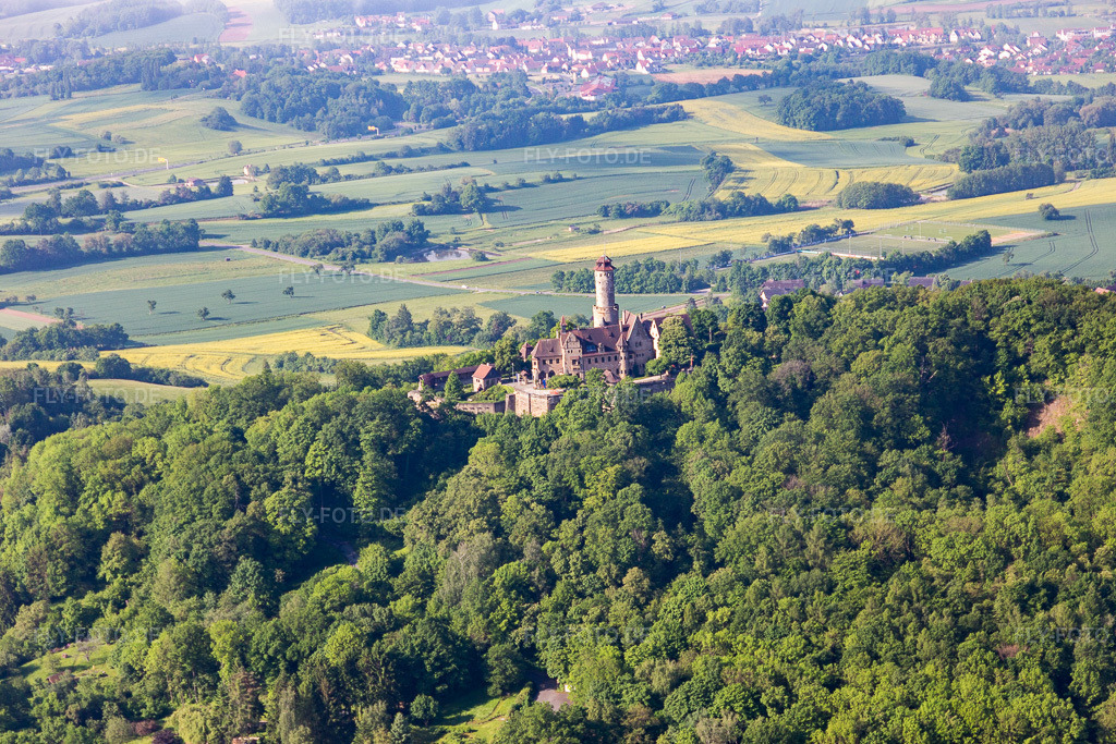 Luftbild: Bamberg, Wildensorg Altenburg im Ortsteil Wildensorg in Bamberg im Bundesland Bayern in Deutschland. Foto: IMG_099796.jpg vom 25.05.2017 durch Werner Riehm/FLY-FOTO.de