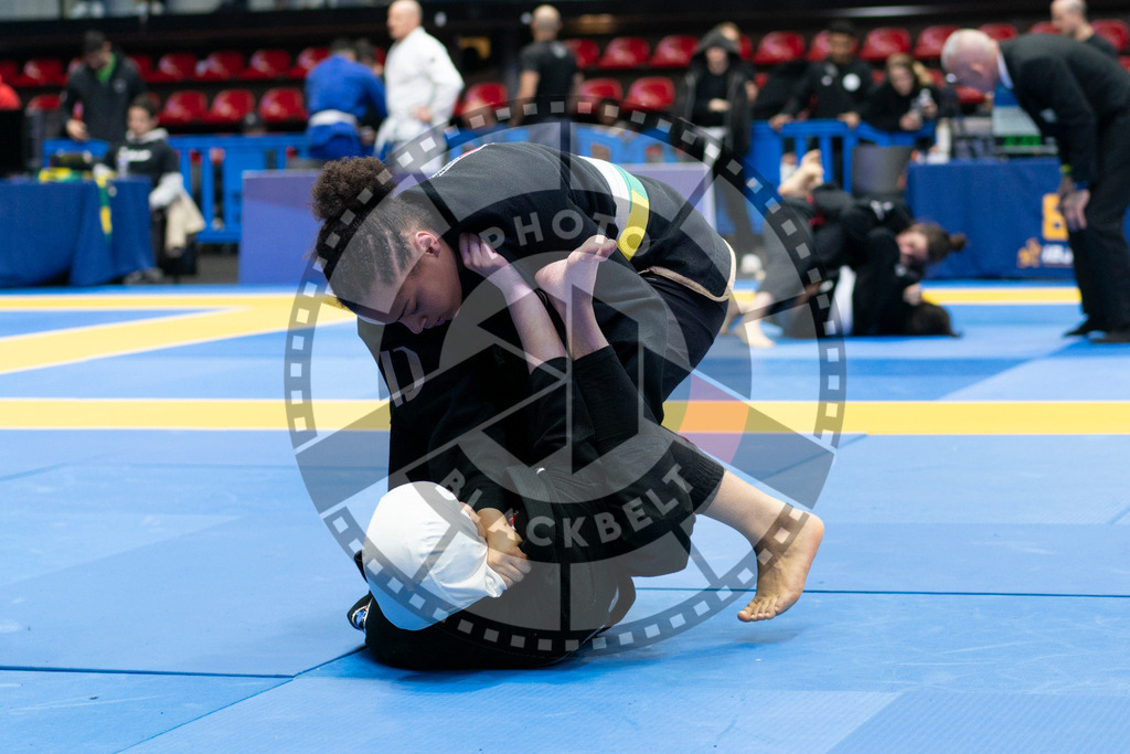 20240119PBB3191 | Fighters compete during the IBJJF European Championship in Paris, France, on January 19, 2024.
