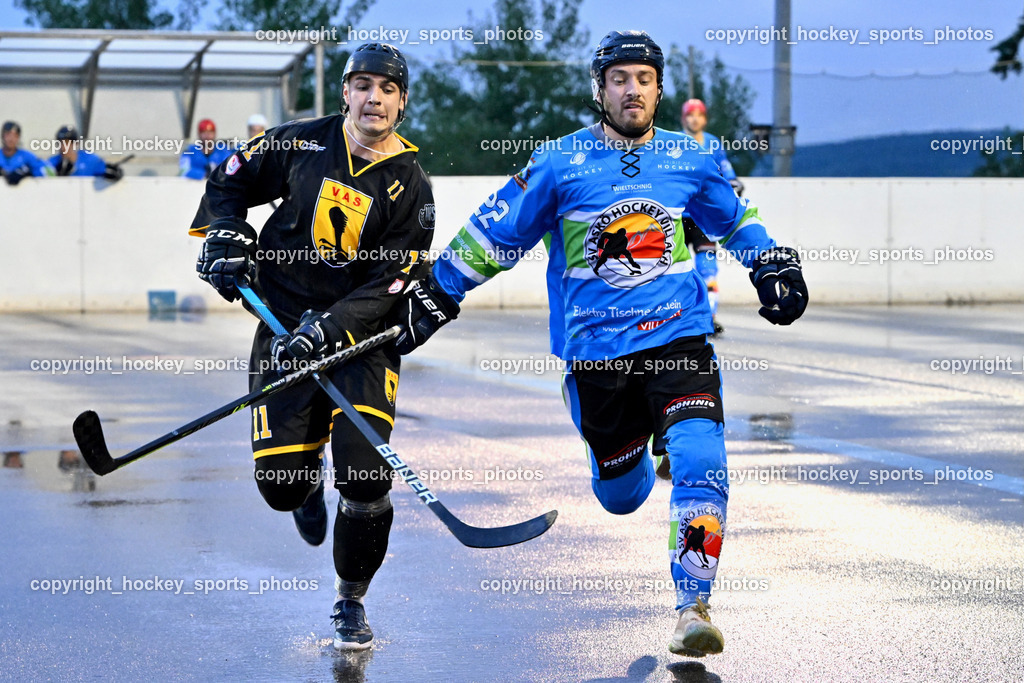 VAS Ballhockey Villach vs. ASKÖ Villach Ballhockey | #11 Potocnik Luca, #22 Friedrich Lukas, VAS Ballhockey Villach vs. ASKÖ Villach Ballhockey, VAS Ballhockey Villach vs. ASKÖ Villach Ballhockey am 28.05.2025 in Villach (Alpen Arena ), Austria, (Photo by Bernd Stefan)