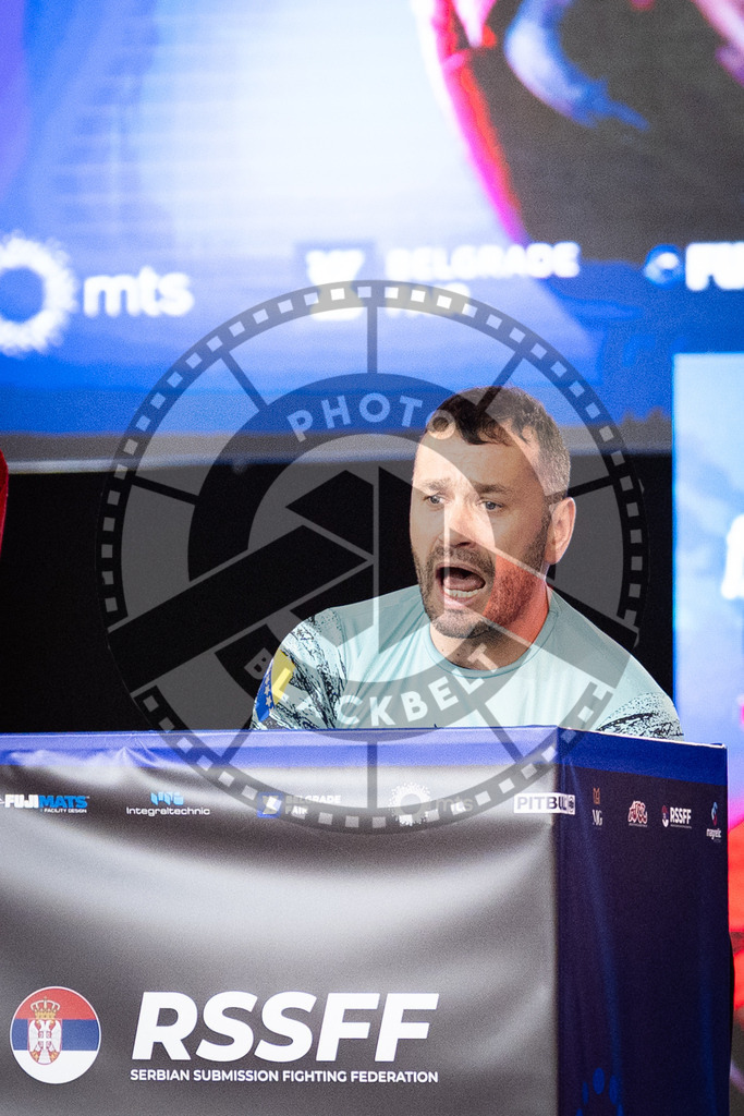20260214PBB0088 | Fighters compete during the ADCC European Trials  competition day 1 in Belgrade, Serbia, on February 14, 2026.