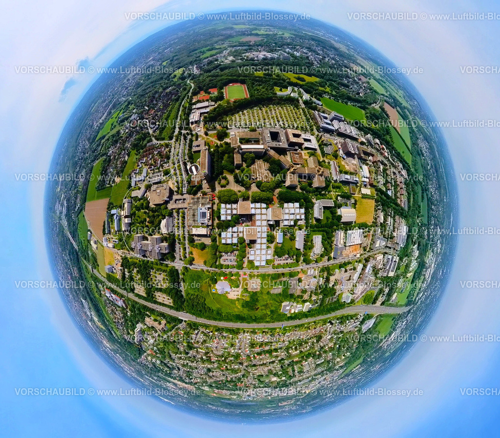Dortmund240590422UniversitaetDortmund | Luftbild, Technische Universität Dortmund Campus Nord, Technologiezentrum Dortmund Emil-Figge-Straße, Wissenschaftscampus und Technologiecampus, Autobahn A40, Erdkugel, Fisheye Aufnahme, Fischaugen Aufnahme, 360 Grad Aufnahme, tiny world, little planet, fisheye Bild, Eichlinghofen, Dortmund, Ruhrgebiet, Nordrhein-Westfalen, Deutschland