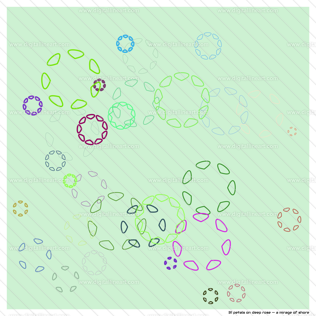 31-petals-deep-rose-a-mirage-of-shore | digitallineart - Realisiert mit Pictrs.com