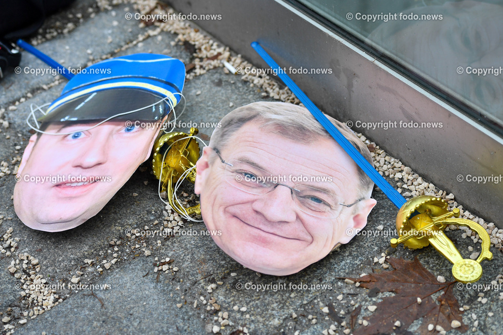 Medienkundgebung Linz gegen rechts_ gegen Burschenbundball_ 24.01.2023-7 | 24.01.2023, Linz, AUT, Medienkundgebung Linz gegen rechts, gegen Burschenbundball im Bild Kundgebungsteilnehmer