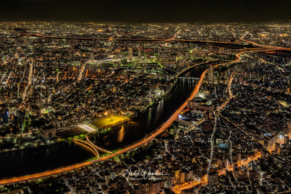 Tokyo von oben | Andre Wandrei - Nature Artworx - Realisiert mit Pictrs.com