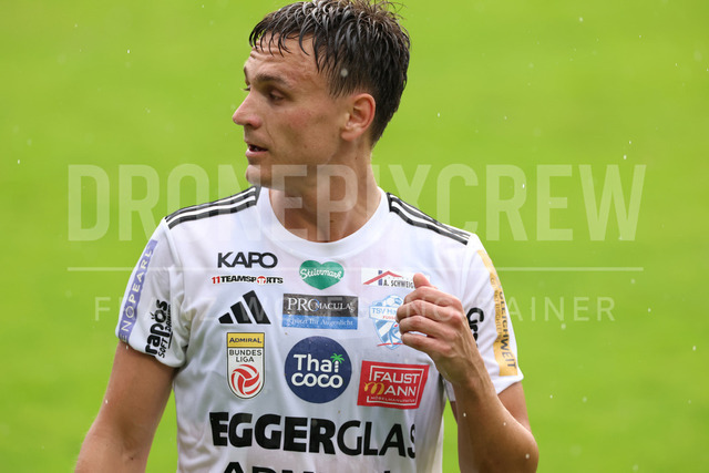 Friendly Match: SC Weiz vs TSV Hartberg in Weiz | Weiz, AUSTRIA, 01.JUL.26 - SOCCER - ADMIRAL Bundesliga, SC Weiz vs TSV Hartberg, test match. The image shows Lukas Fridrikas (Hartberg).