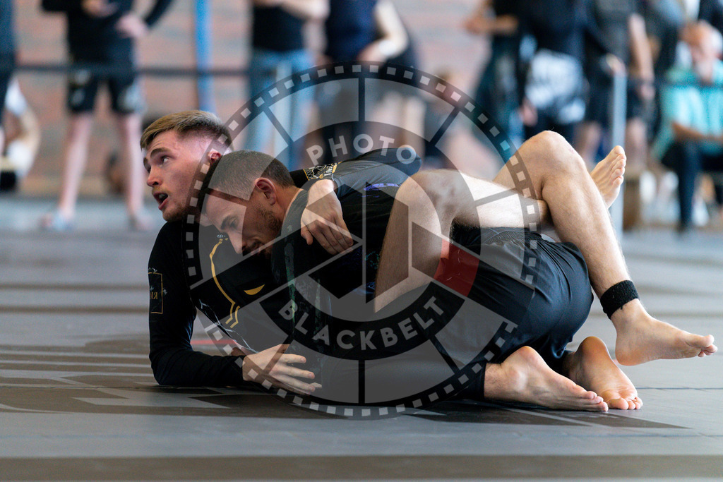 20240608PBB01521 | Fighters compete during the ILLCS VII summer edition luta livre competition in Hannover, Germany, on June 8, 2024.