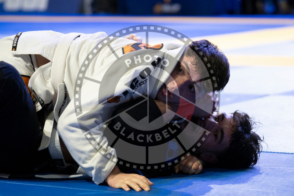 20240119PBB0154 | Fighters compete during the IBJJF European Championship in Paris, France, on January 19, 2024.